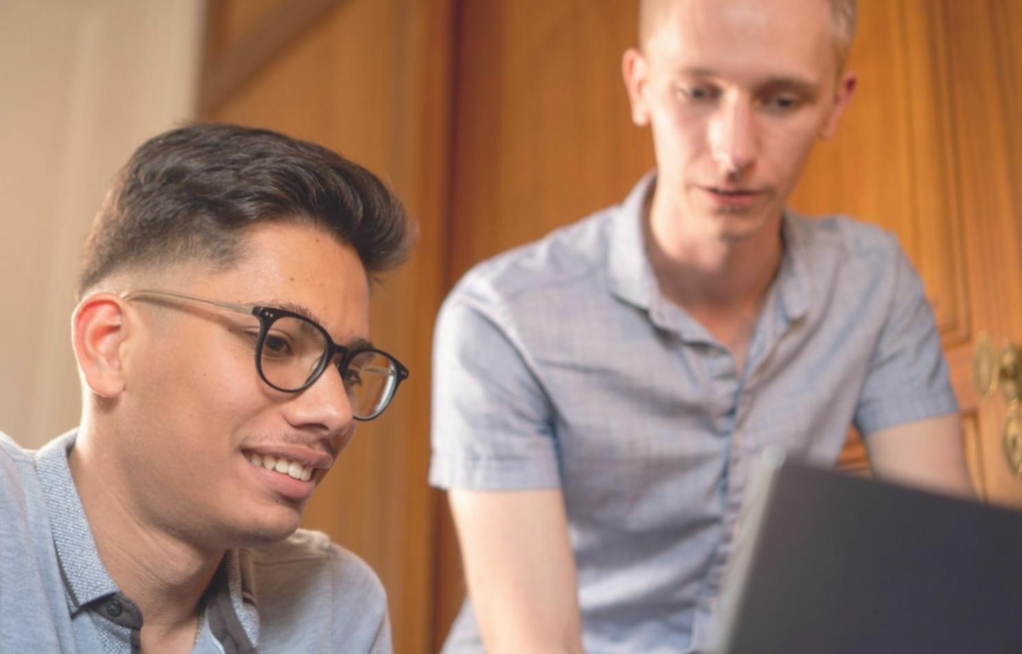 Modernes Bürogebäude in Hamburg